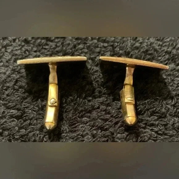 Vintage Egyptian motif Cuff Links - Picture 3 of 4